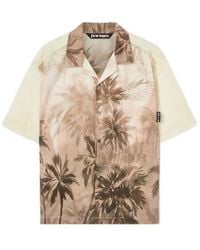 Palm Angels - Sunset Palms Bowling Shirt - Lyst