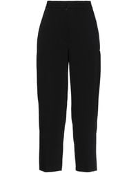 Sportmax - Plain Colour Casual Trousers - Lyst
