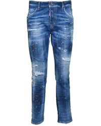 DSquared² - Medium Waist Flared Jeans - Lyst