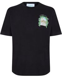 CASABLANCA - Short-Sleeved T-Shirt - Lyst