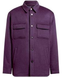 Etro - Cashmere Overshirt - Lyst