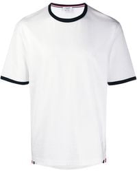 Thom Browne - Jersey Ringer T-Shirt - Lyst