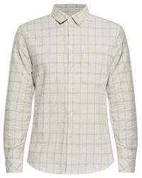 Samsøe & Samsøe - Samsøe Samsøe Saliam Checked Long-Sleeved Shirt - Lyst