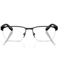 Emporio Armani - Rectangular Frame Glasses - Lyst