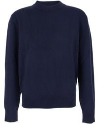 sunflower - Long-Sleeved Crew Neck Wool Sweater - Lyst