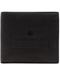 DSquared² - Embossed Logo Leather Wallet - Lyst