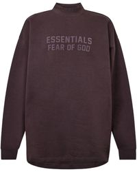 Fear Of God - Logo Long-Sleeve Sweatshirt - Lyst