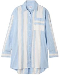 lemlem - Mariam Striped Cotton-Blend Shirt - Lyst