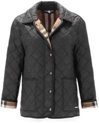 Burberry - Quilted Barn Jacket - Lyst
