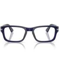 Persol - Rectangle-Frame Glasses - Lyst