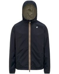 K-Way - Packable Hooded Jacket - Lyst