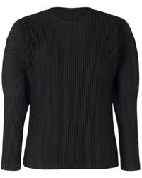 Homme Plissé Issey Miyake - Basics T-Shirt - Lyst
