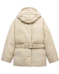 Acne Studios - Belted Padded Jacket - Lyst