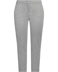 Max Mara - Solid-Colored Stretch Trousers - Lyst