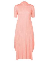 Pleats Please Issey Miyake - Pleated A-Line Dress - Lyst