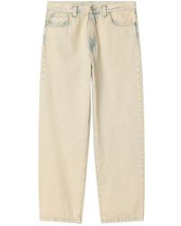 Carhartt - Logo Patch Straight-Leg Jeans - Lyst