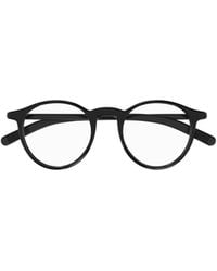 Montblanc - Eyewear Oval Frame Glasses - Lyst