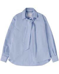 Sacai - Poplin Shirt - Lyst