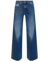 DIESEL - Wide Jeans - Lyst