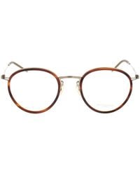 Oliver Peoples - Oval Frame Glasses - Lyst