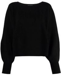 Alberta Ferretti - Long-Sleeved Knitted Pullover - Lyst