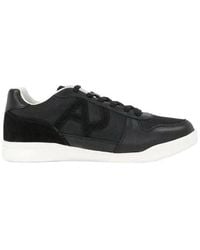 Armani Jeans - Lace-Up Casual Sneakers - Lyst