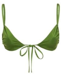 Christopher Esber - Tie Front Back Bikini Top - Lyst