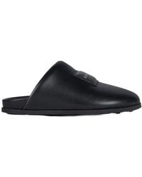 Givenchy - Logo Label Flat Mules - Lyst