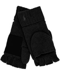 Polo Ralph Lauren - Ribbed Knit Gloves - Lyst