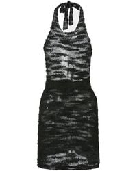 ANDERSSON BELL - Cloud Halter Knit Minidress - Lyst