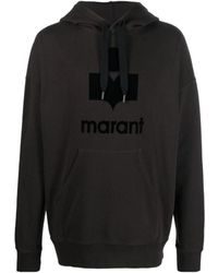 Isabel Marant - Miley Logo Hooded Sweatshirt - Lyst