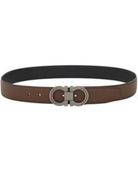Ferragamo - Double-Sided Adjustable Waist Belt - Lyst