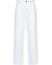 Wardrobe NYC - Low-Rise Straight-Leg Jeans - Lyst