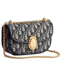 Dior - Small Médaillon Flap Bag With Chain - Lyst
