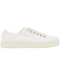 Maison Margiela - Tabi Toe Low-Top Sneakers - Lyst