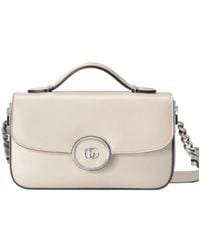 Gucci - Double G Logo Mini Shoulder Bag - Lyst
