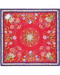 Gucci - Versatile Tasteful Silk Scarf - Lyst
