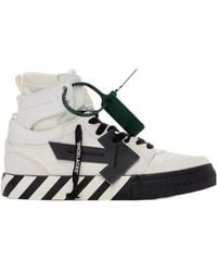 Off-White c/o Virgil Abloh - High Top Vulcanized Sneakers - Lyst