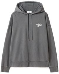 Maison Kitsuné - Maison Kitsuné Handwriting Faded Oversize Hoodie - Lyst