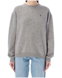 Polo Ralph Lauren - Logo Embroidered Crewneck Sweatshirt - Lyst