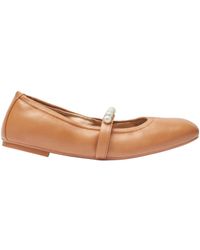 Stuart Weitzman - Goldie Ballerina Shoes - Lyst