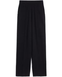 Max Mara - Viscose And Wool Trousers - Lyst