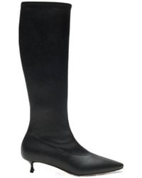 Casadei - Giselle Knee-High Kitten-Heel Boots - Lyst