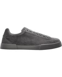 Dolce & Gabbana - Portofino Logo Perforated Sneakers - Lyst