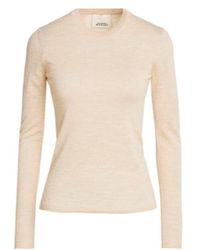 Isabel Marant - Solid Color Long-Sleeve Knit Top - Lyst