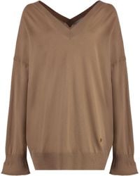 Stella McCartney - Long-Sleeved Pullover Sweater - Lyst