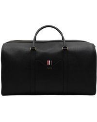Thom Browne - Stripe Detail Weekender Bag - Lyst
