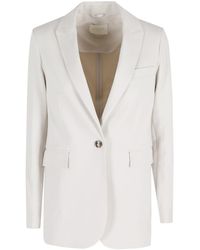 Circolo 1901 - Single-Breasted Suit Jacket - Lyst