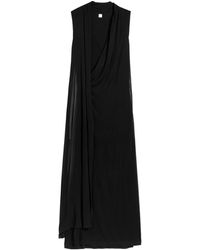 TOTEME - Scarf-Effect Mesh Maxi Dress - Lyst