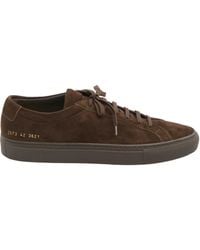 Common Projects - Achilles Premium Low-Top Sneakers - Lyst